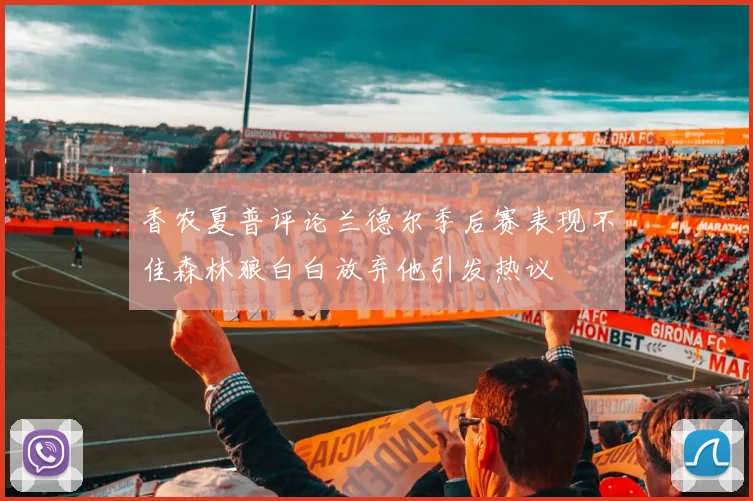 香农夏普评论兰德尔季后赛表现不佳森林狼白白放弃他引发热议